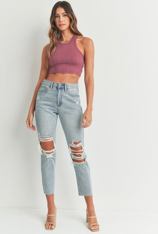 The Beverly Straight Jean