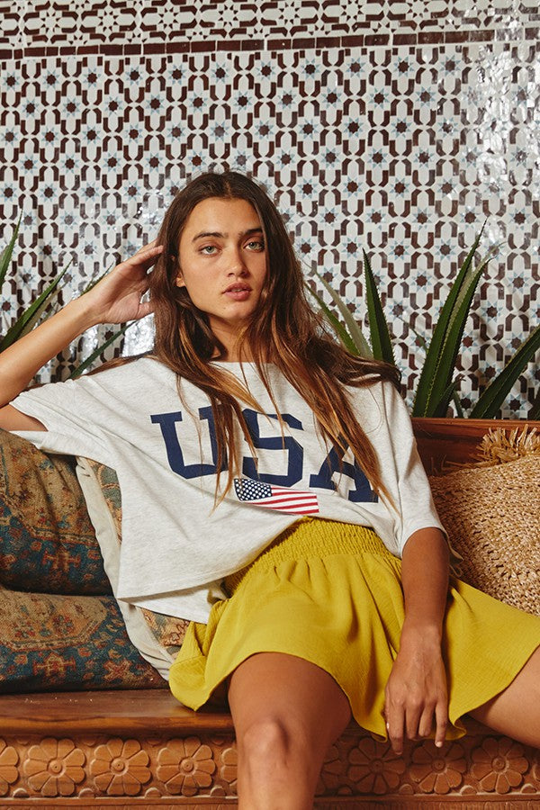 USA Oversized Tee